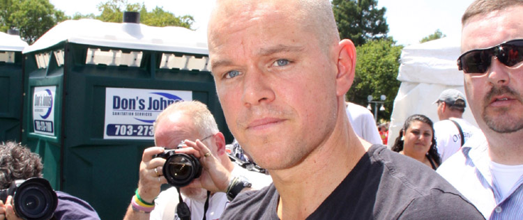 Matt Damon não quer se candidatar à presidência dos Estados Unidos