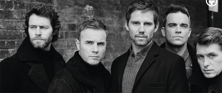 Take That, a banda de Robbie Williams, anuncia pausa por dois anos