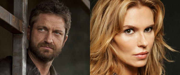 Gerard Butler é visto beijando participante de <i>reality</i> em festa