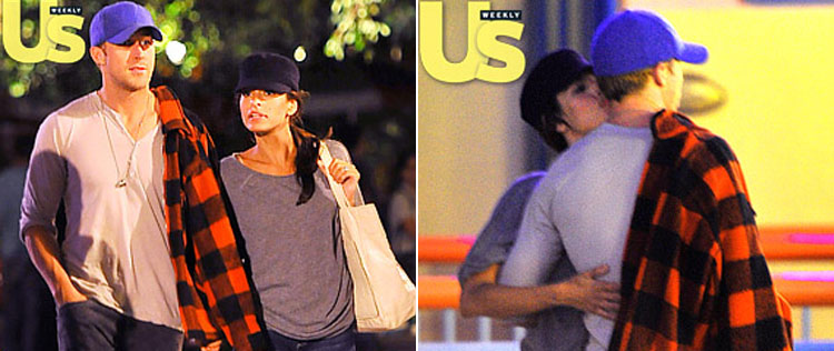 Ryan Gosling e Eva Mendes são vistos juntinhos na <I>Disneylândia</i>