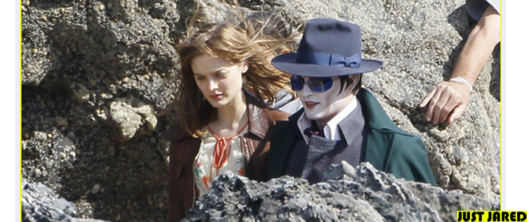 Veja Johnny Depp caracterizado como vampiro para novo filme
