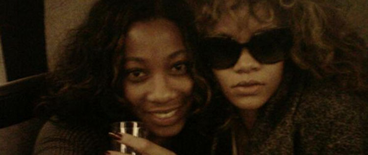 <I>São Paulo, aí vamos nós!</i>, escreve Rihanna