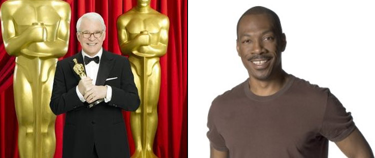 Steve Martin dá conselhos engraçados a Eddie Murphy sobre o <I>Oscar</i>