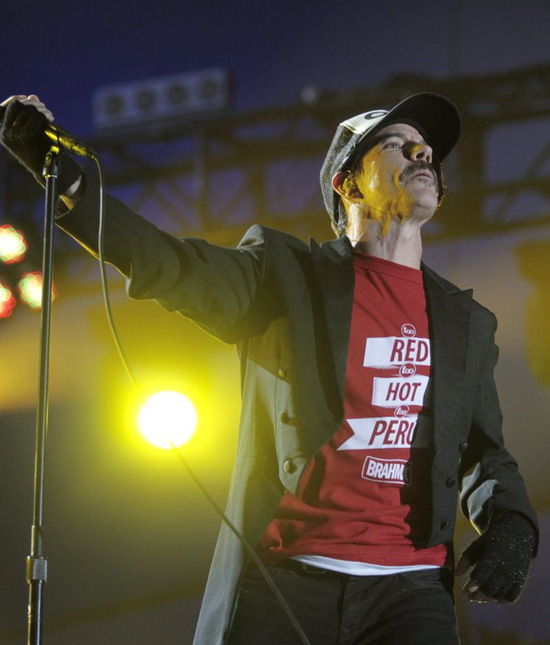 Red Hot Chili Peppers se apresenta no Rock in Rio Estrelando