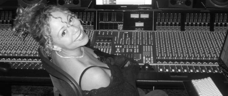 Mariah Carey está de volta ao trabalho!