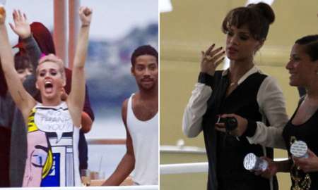 Veja Katy Perry e Rihanna em iate no Rio de Janeiro
