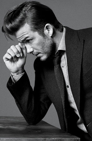 David Beckham diz que seus fios de cabelo branco aumentaram