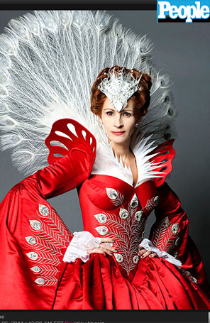 Veja Julia Roberts como Rainha Má em filme da Branca de Neve