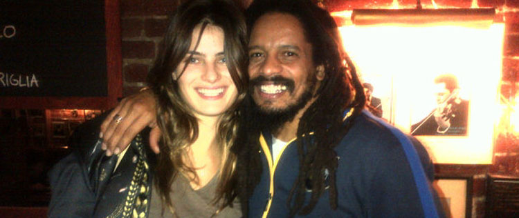 Mãe de Isabeli Fontana aprova Rohan Marley