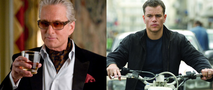 Michael Douglas e Matt Damon vão estrelar filme da <i>HBO</i>