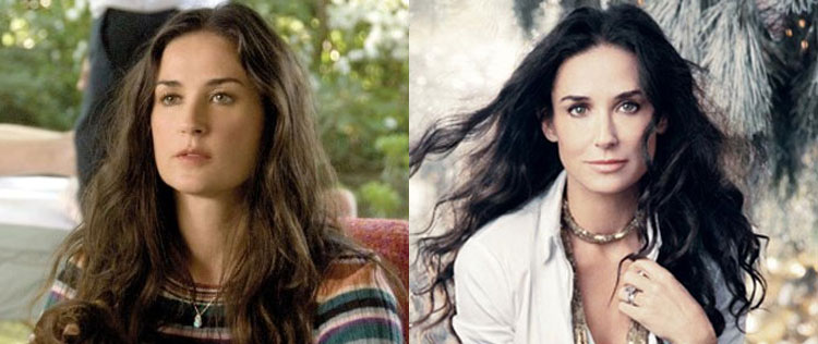 Depois de crise com Ashton Kutcher, Demi Moore não estaria se alimentando bem