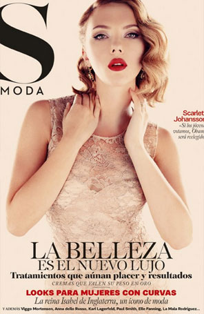 Scarlett Johansson usa <i>Dolce & Gabbana</i> para capa