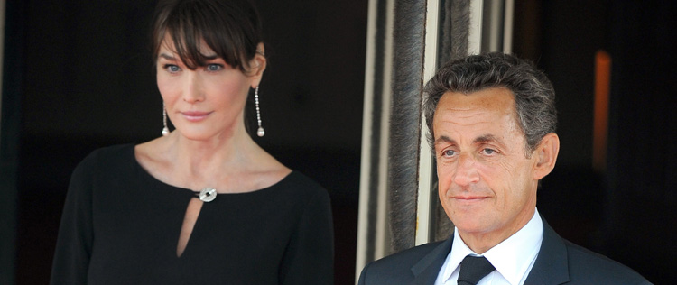 Nicolas Sarkozy comenta a felicidade pela chegada da filha com Carla Bruni