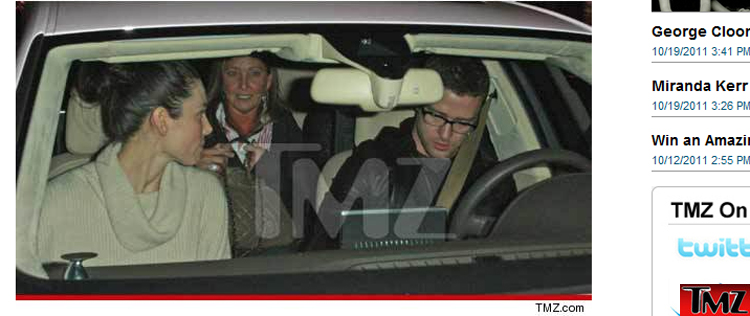 Justin Timberlake leva Jessica Biel para jantar com seus pais