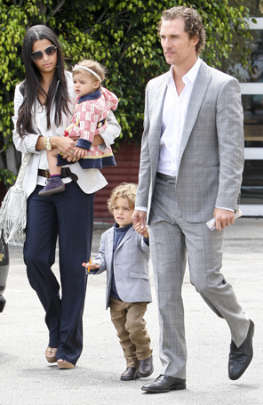 Filhos de Matthew McConaughey e Camila Alves são grandes amigos