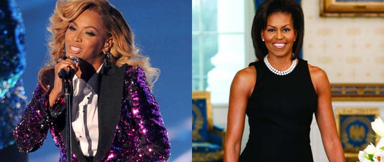 Beyoncé é uma das artistas preferidas de Michelle Obama