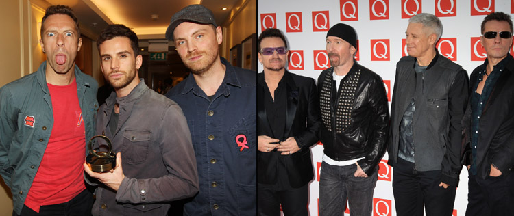 <I>Coldplay</i> é eleita a Melhor Banda da Atualidade em premiação