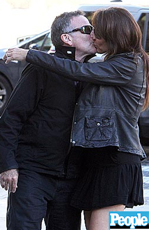 Robin Williams e sua esposa passam a lua de mel em Paris