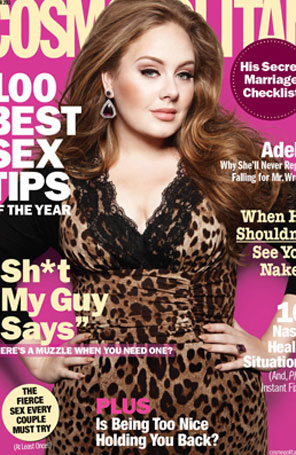 Adele é capa da <i>Cosmopolitan</i>