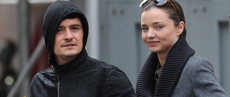 Orlando Bloom emoldurou cartas de amor como presente para Miranda Kerr