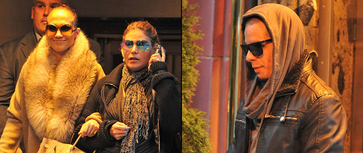 Jennifer Lopez tenta despistar <i>paparazzo</i> sobre companhia masculina