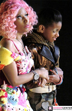 Willow Smith grava clipe com Nicki Minaj