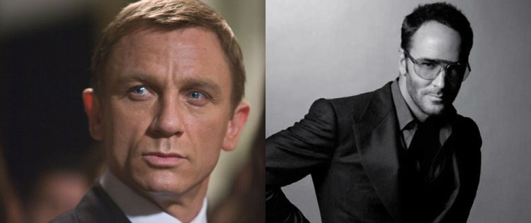 Tom Ford fará figurino de Daniel Craig em <i>Skyfall</i>