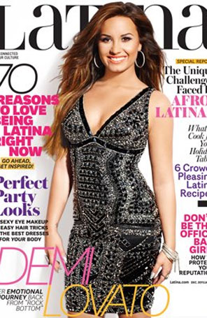 Demi Lovato é capa da revista <i>Latina</i>