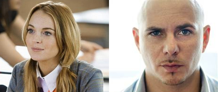 Lindsay Lohan corre o risco de perder batalha legal contra Pitbull
