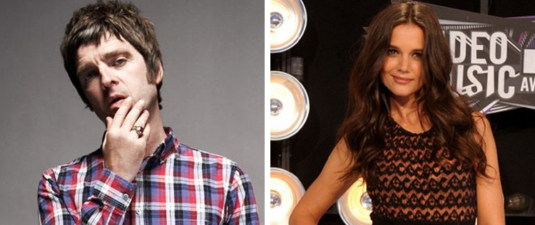 Noel Gallager fala mal de Katie Holmes após encontro em estúdio de TV