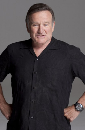 Robin Williams celebra o fato de estar vivo