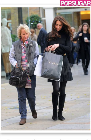 Duquesa Catherine faz compras por Londres