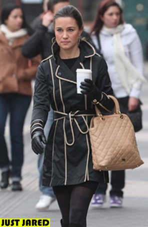 Pippa Middleton passeia em Londres