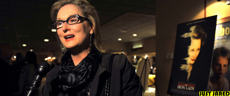 Meryl Streep promove <i>A Dama de Ferro</i> em Washington