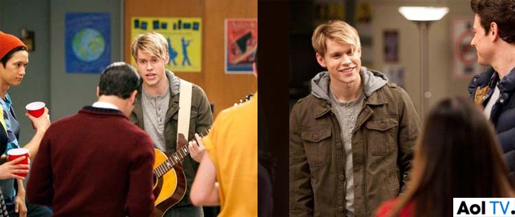 Chord Overstreet volta a <i>Glee</i>. Veja!