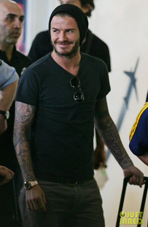David Beckham viaja para a Austrália