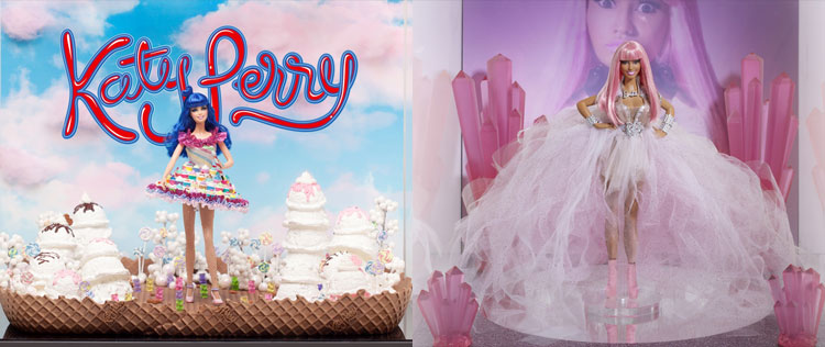 Bonecas de Katy Perry e Nicki Minaj serão leiloadas