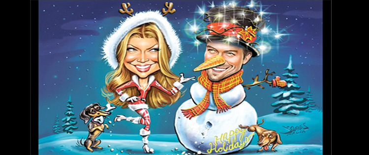 Veja o cartão de natal de Fergie e Josh Duhamel