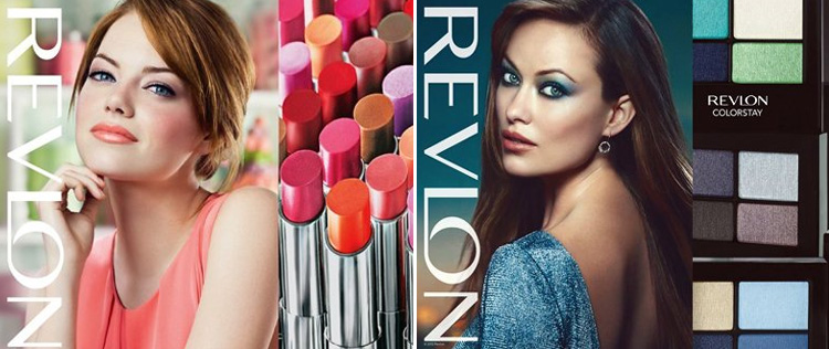 Veja Emma Stone e Olivia Wilde em campanha da <I>Revlon</i>