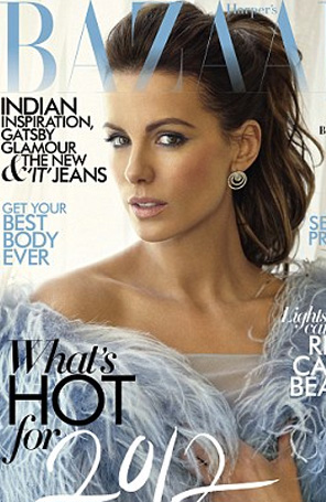 Kate Beckinsale é capa da <I>Harper´s Bazaar Arabia</i>