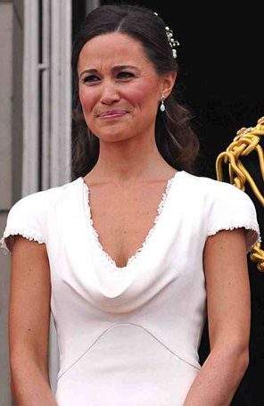 Pippa Middleton está com medo de ficar para a titia
