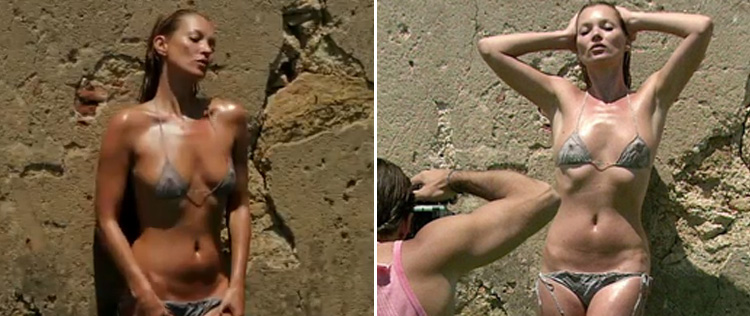 Veja Kate Moss nos bastidores do ensaio da <I>Pirelli</i>