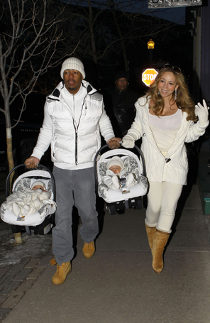 Veja como foi o ano novo de Mariah Carey