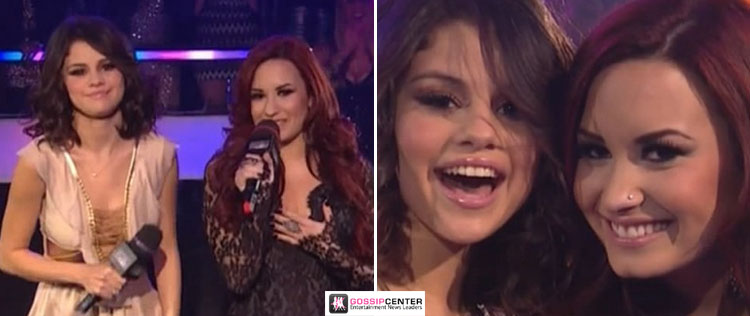Veja Demi Lovato e Selena Gomez em programa de TV