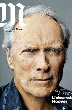 Clint Eastwood mostra, com orgulho, rugas e marcas do tempo em capa