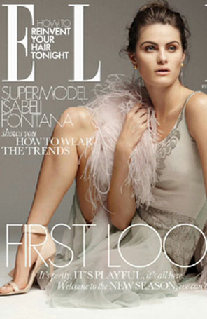 Isabeli Fontana é capa da <i>Elle</i>