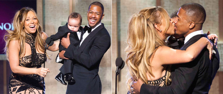 Mariah Carey se emociona em evento