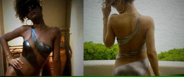 Rihanna exibe curvas em luxuoso iate no Havaí