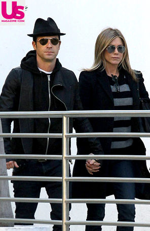 Jennifer Aniston e Justin Theroux são vistos juntos novamente
