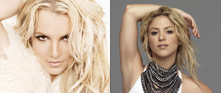 Britney Spears pode fazer dueto com Shakira e Lady Gaga
